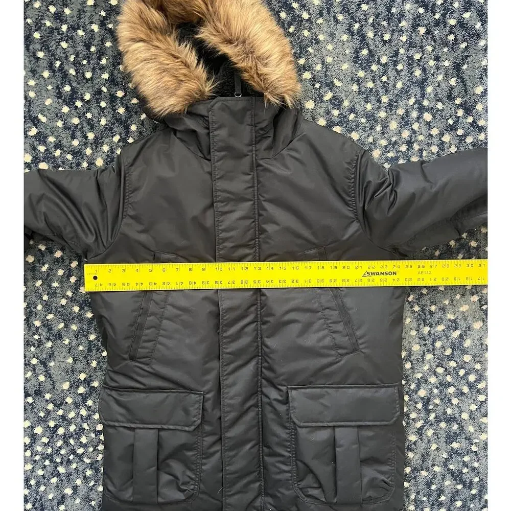 GAP Cold Control Max Furry Hooded Winter Parka Jacket - Picture 10 of 12